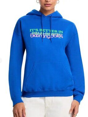 Coniglio Palm Beach Blue Size Large Pullover Hoodie New Women's or Men's